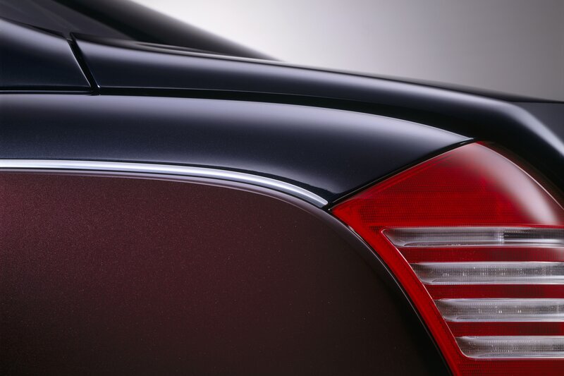 close-up of car taillight
