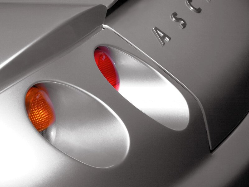 Close-up of car taillights