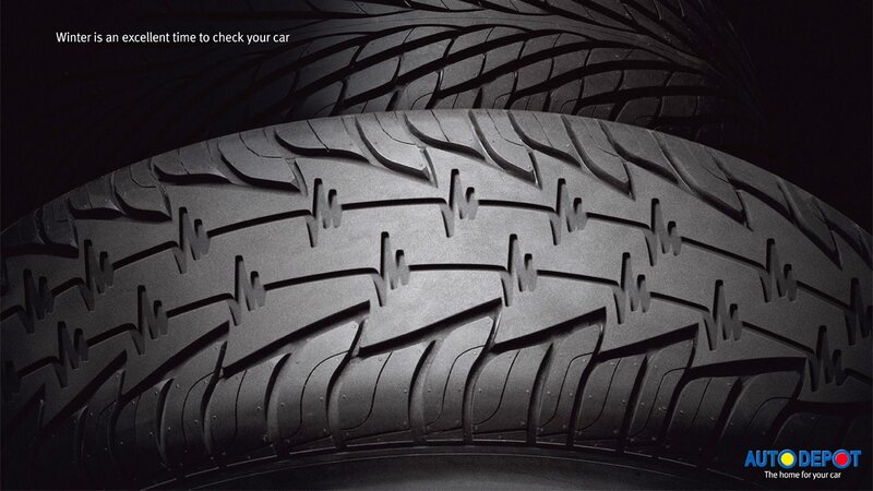 Close-up of Car Tires