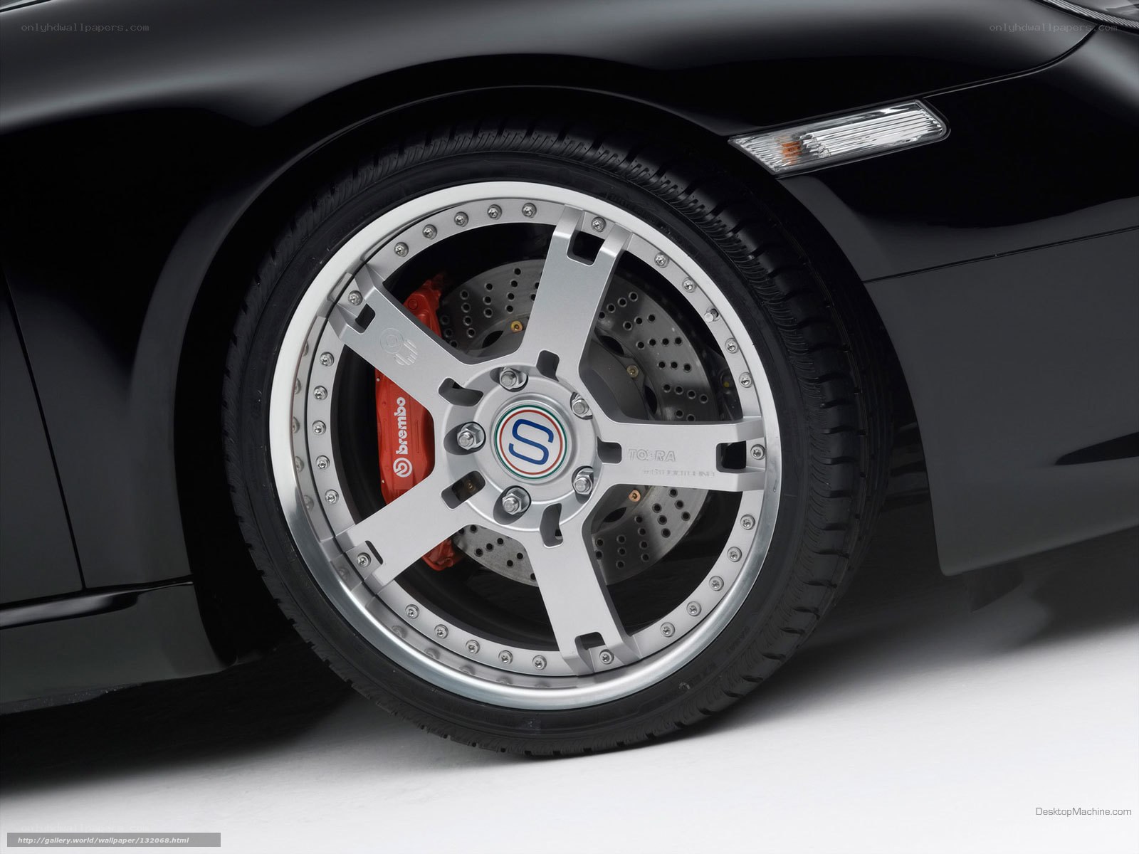 close-up of car wheel