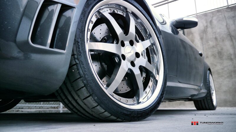 close-up of car wheel