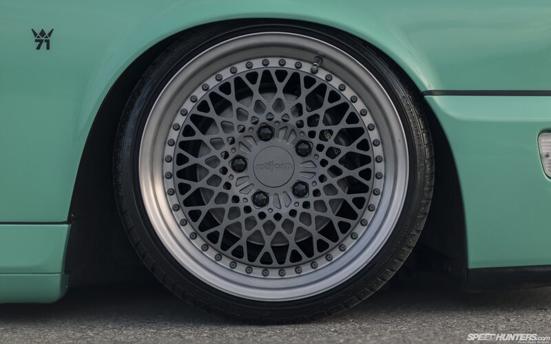 close-up of car wheel