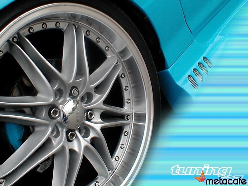 close-up of car wheel
