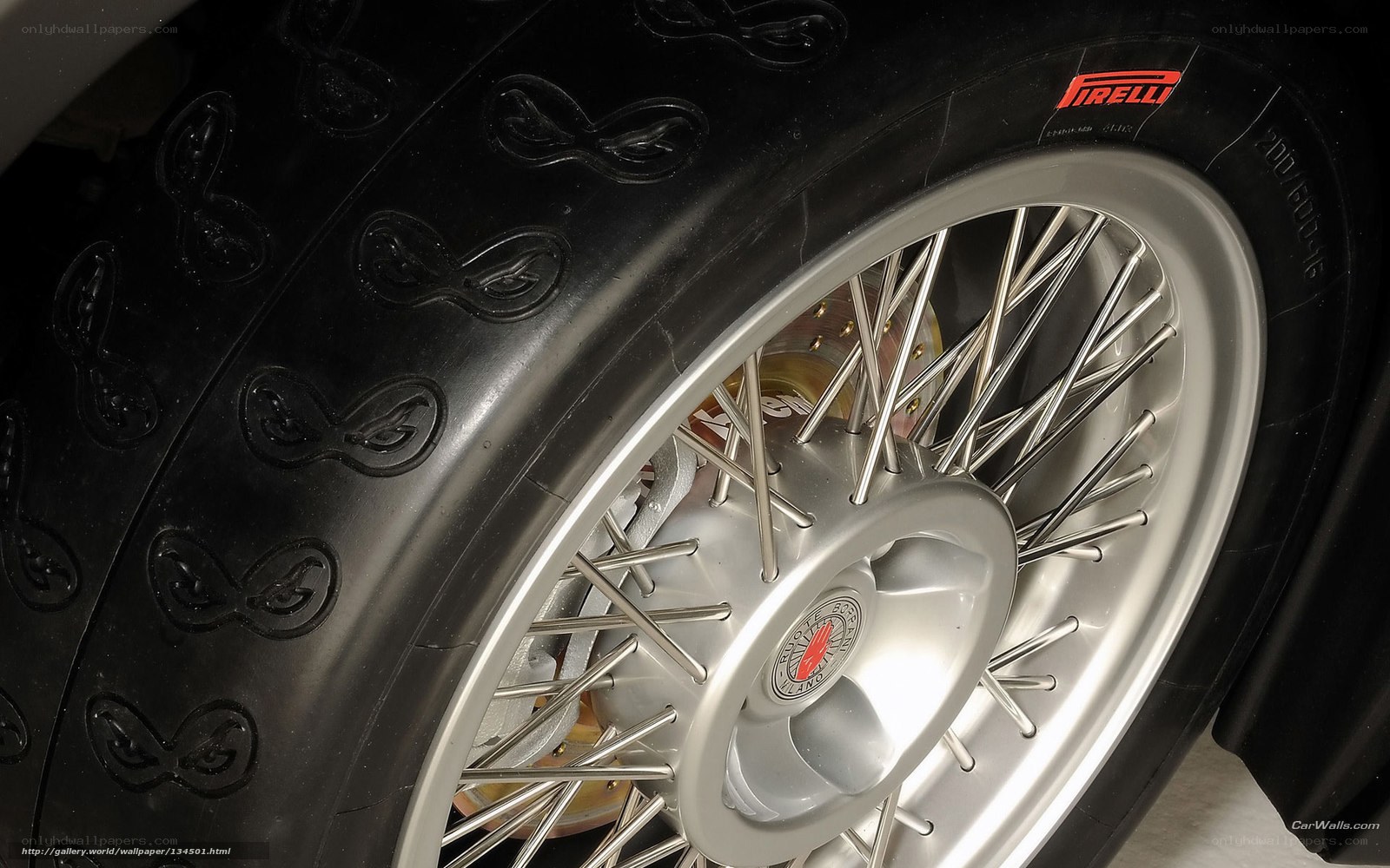 close-up of car wheel