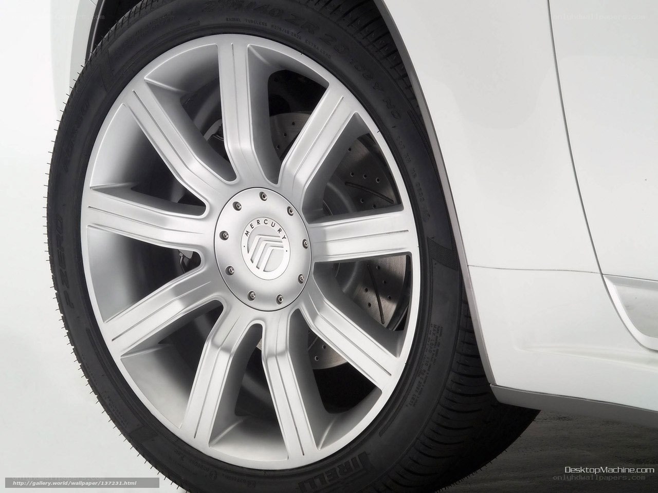 close-up of car wheel