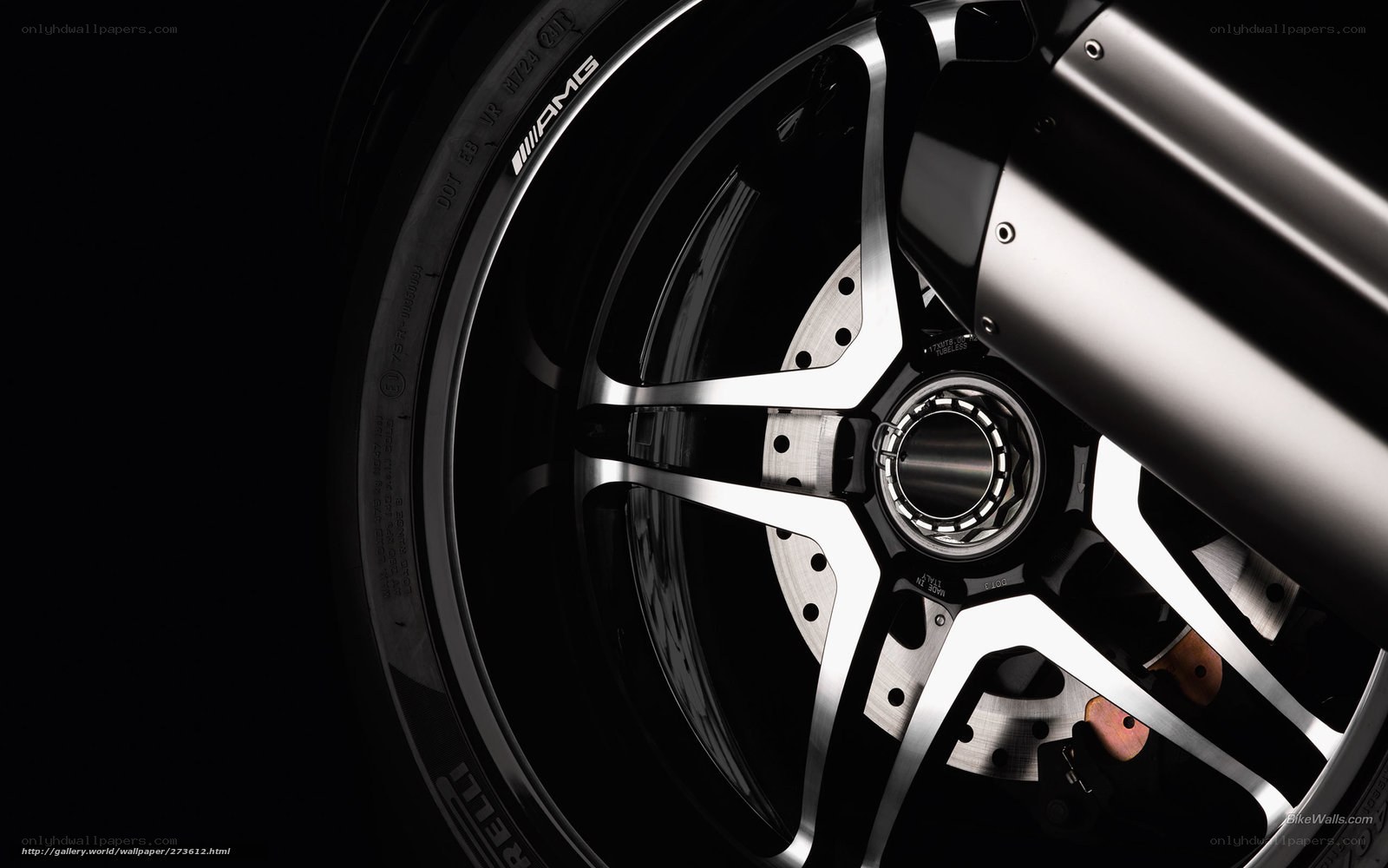 close-up of car wheel