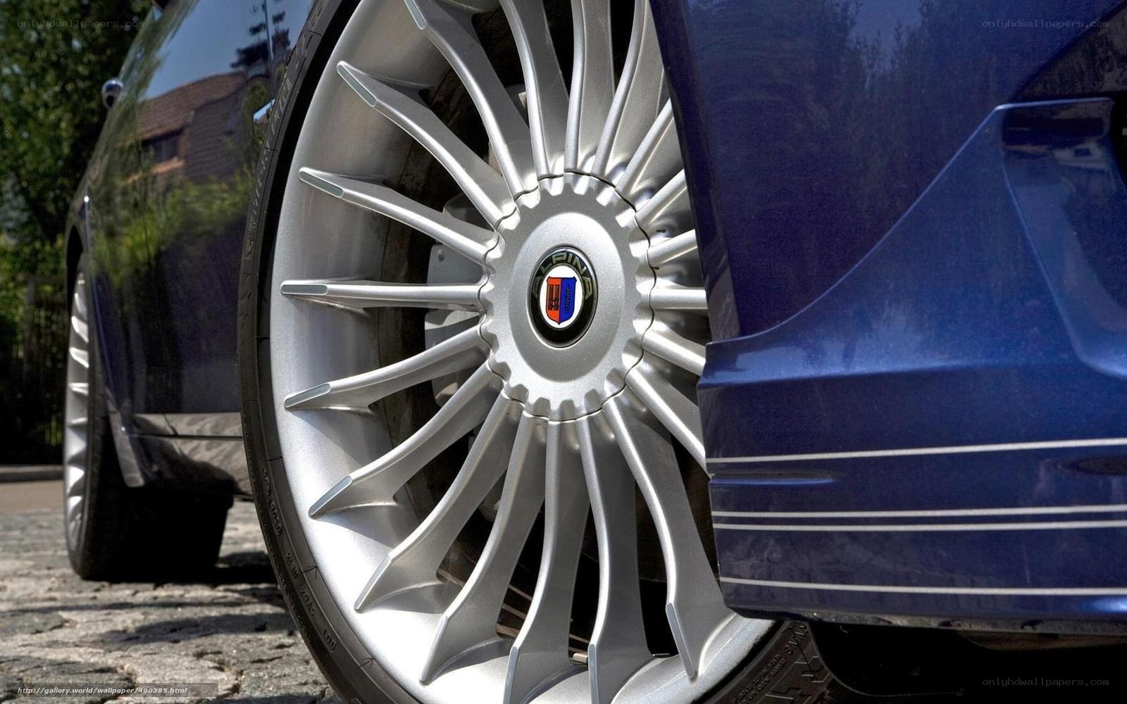 close-up of car wheel