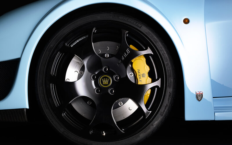 close-up of car wheel