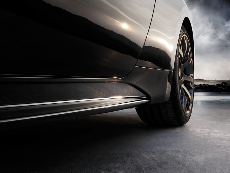 close-up of car wheel