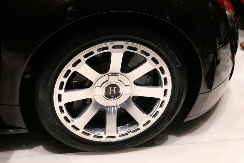 close-up of car wheel