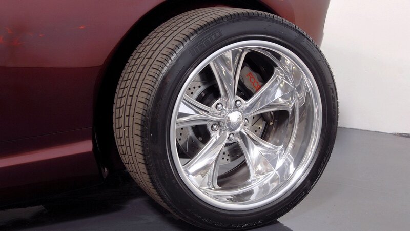 close-up of car wheel