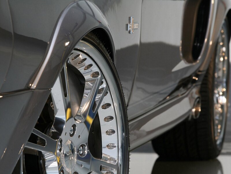 close-up of car wheel