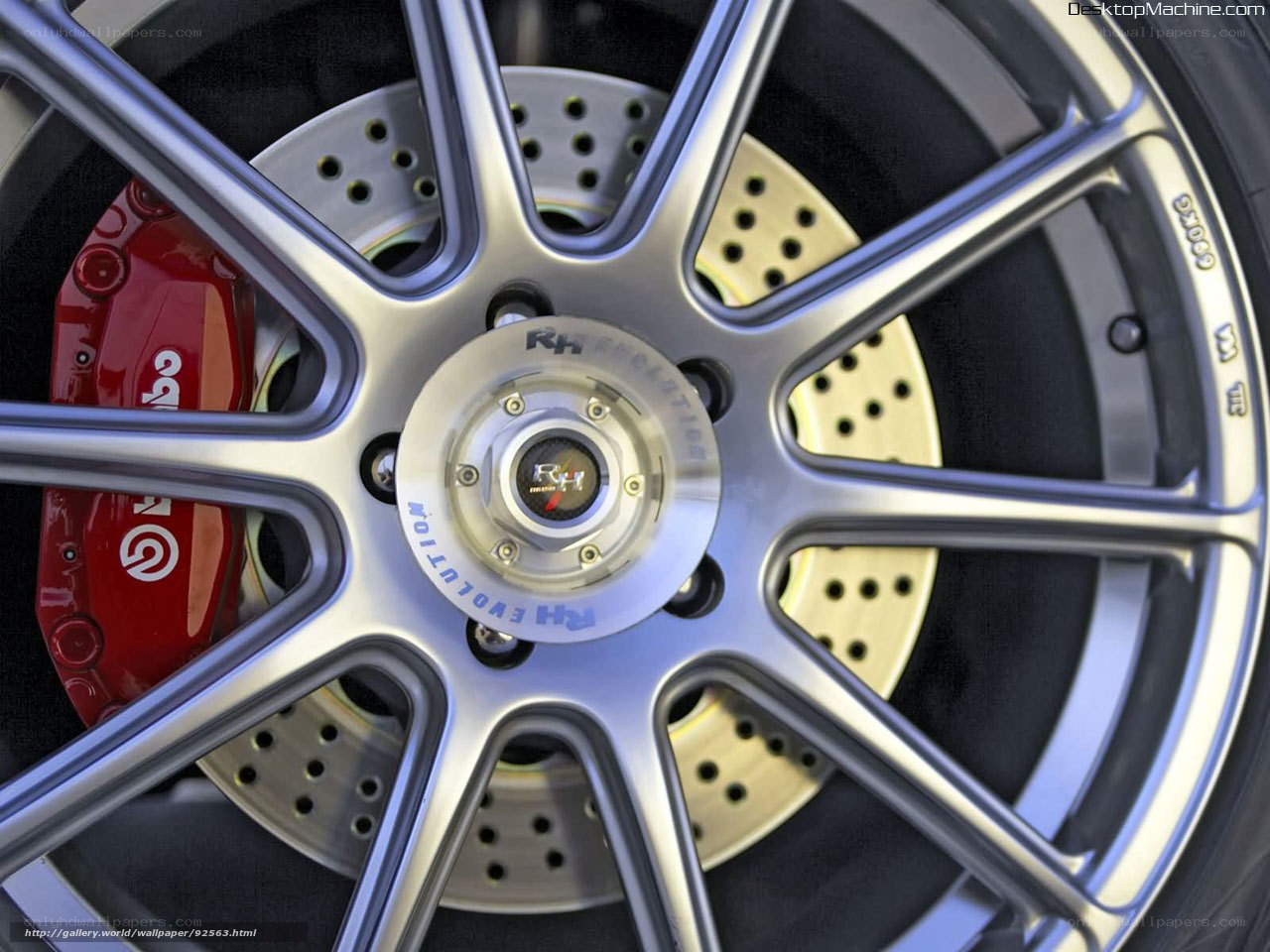 close-up of car wheel