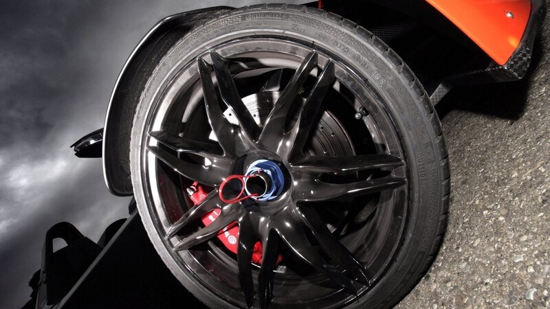 close-up of car wheel