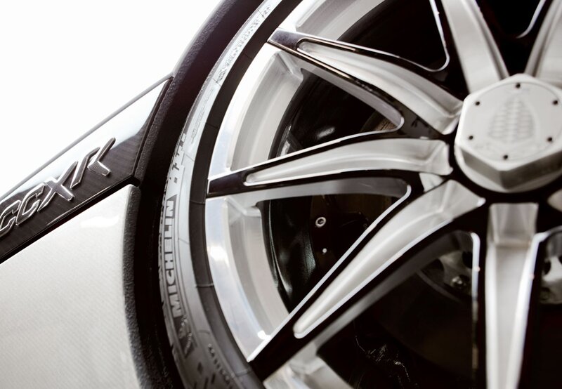Close-up of car wheel
