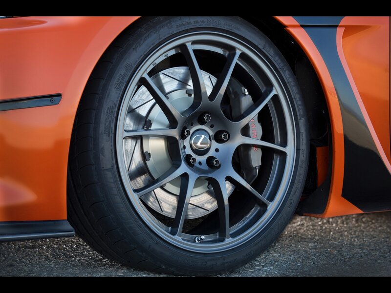close-up of car wheel