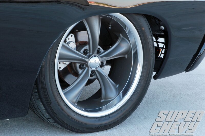 close-up of car wheel