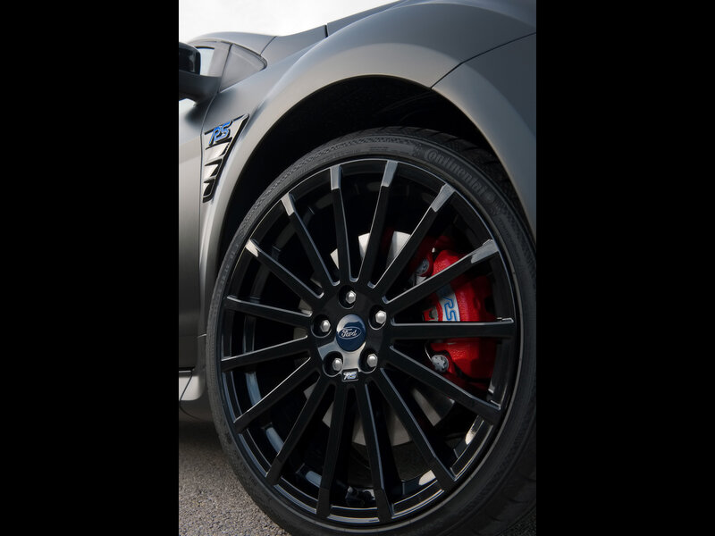 Close-up of Car Wheel — Black