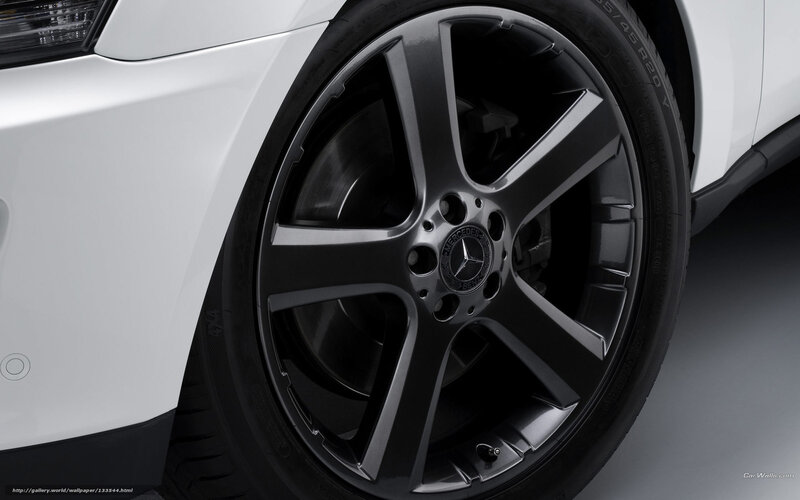Close-up of Car Wheel — White
