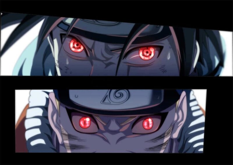 Close-up of Character Eyes — Red