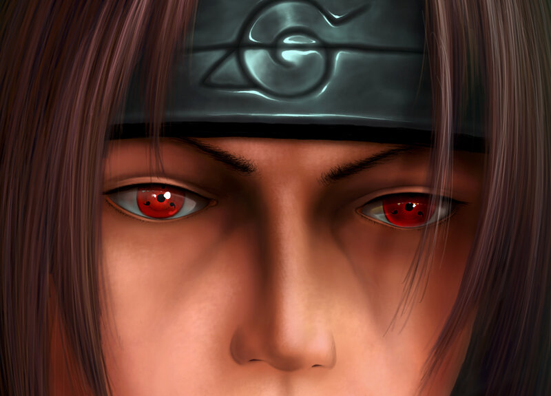 Close-up of Character Face — Brown