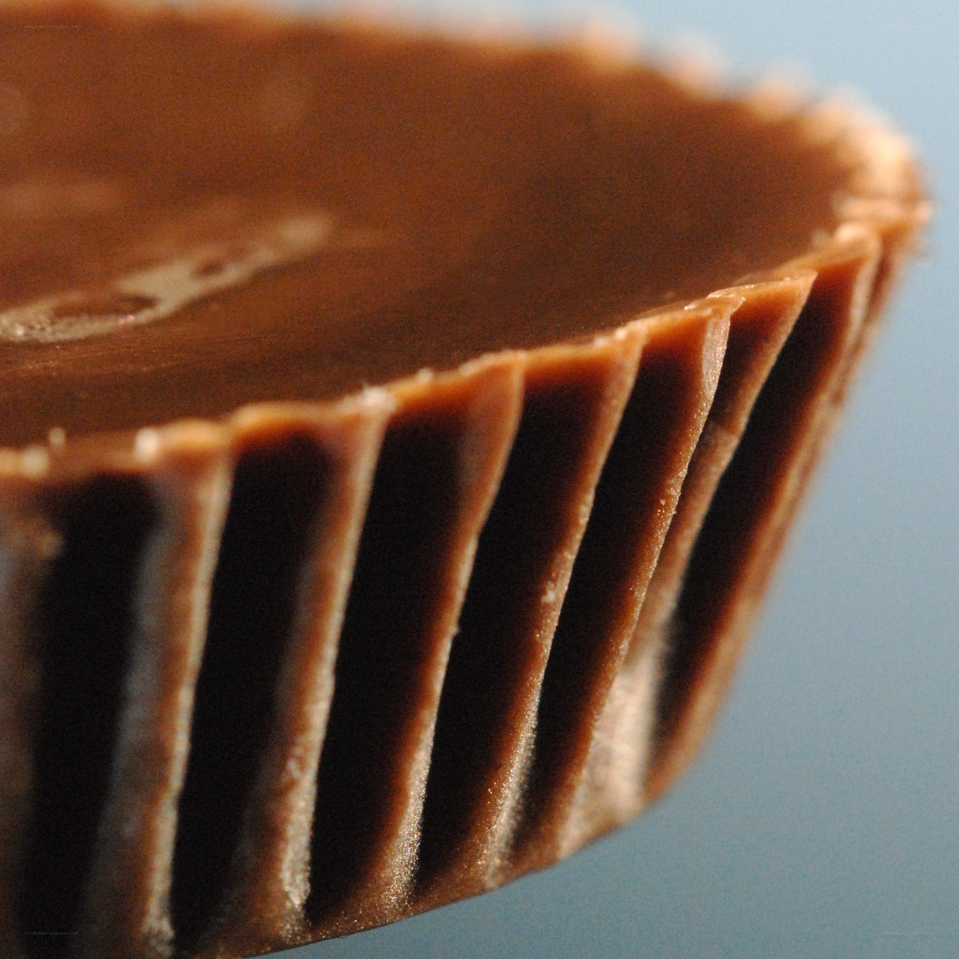 close-up of chocolate candy
