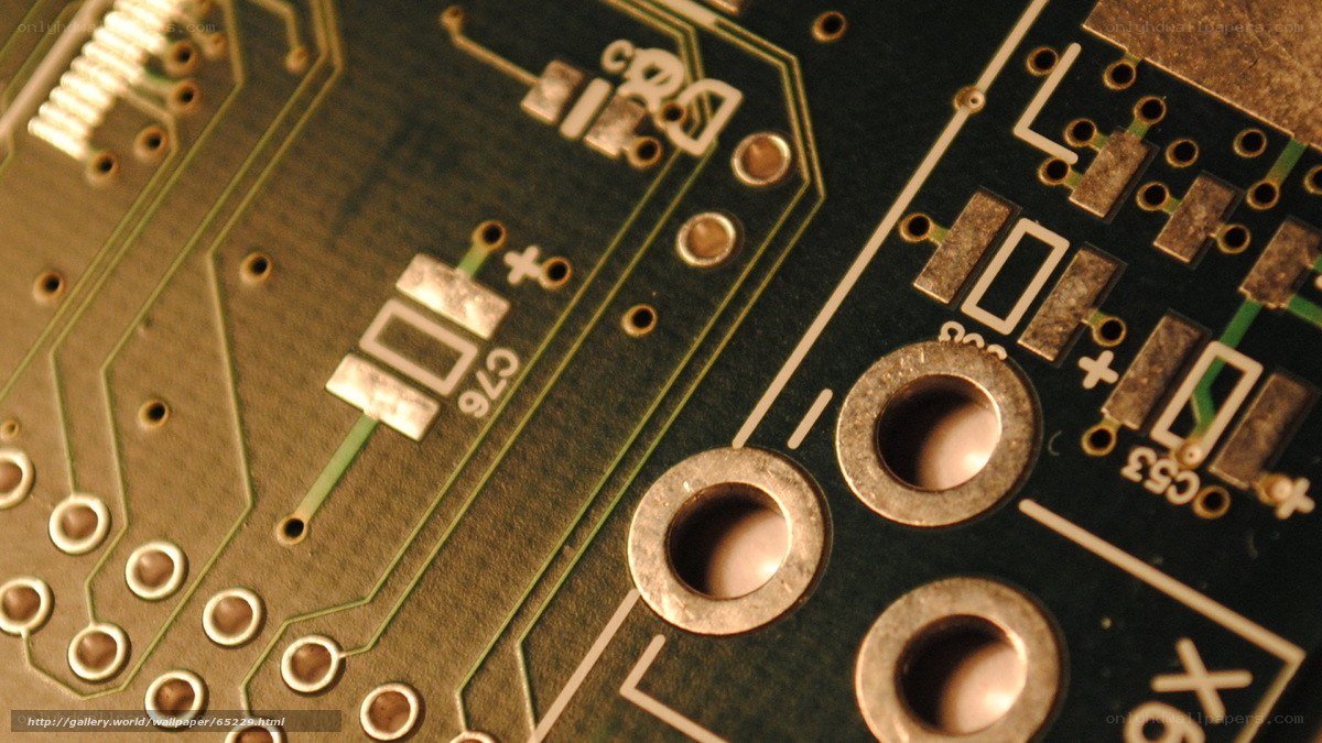 Close-up of circuit board