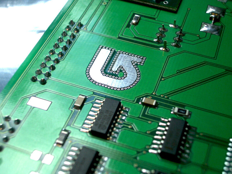 Close-up of circuit board