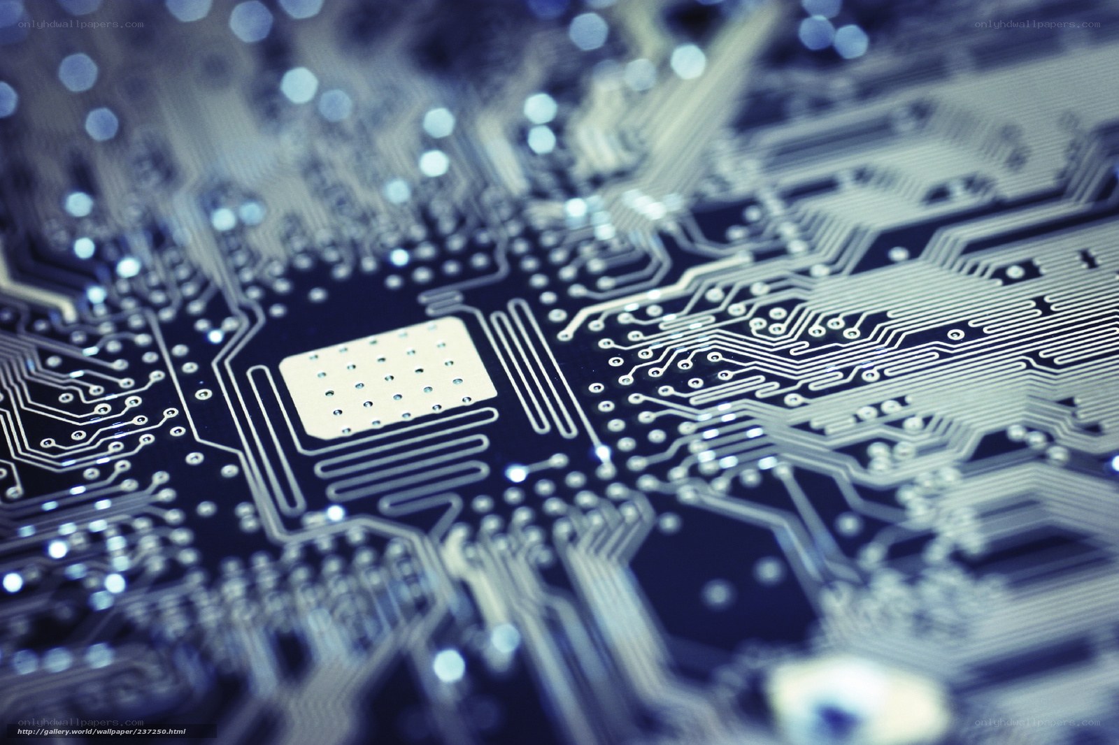 Close-up of circuit board
