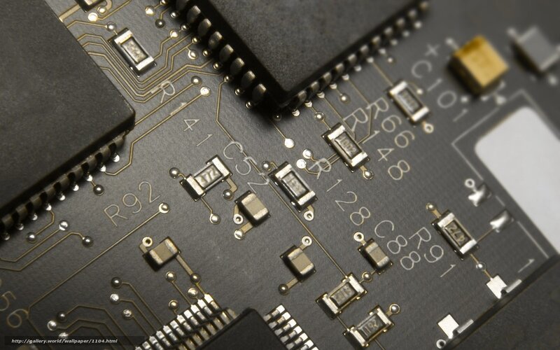 Close-up of circuit board