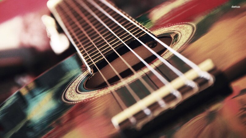 Close-up of Classical Guitar