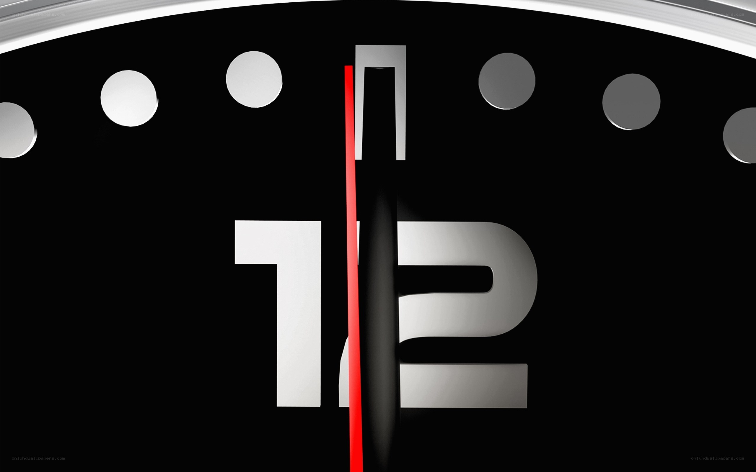 Close-up of clock face