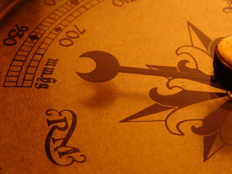 Close-up of Compass Face