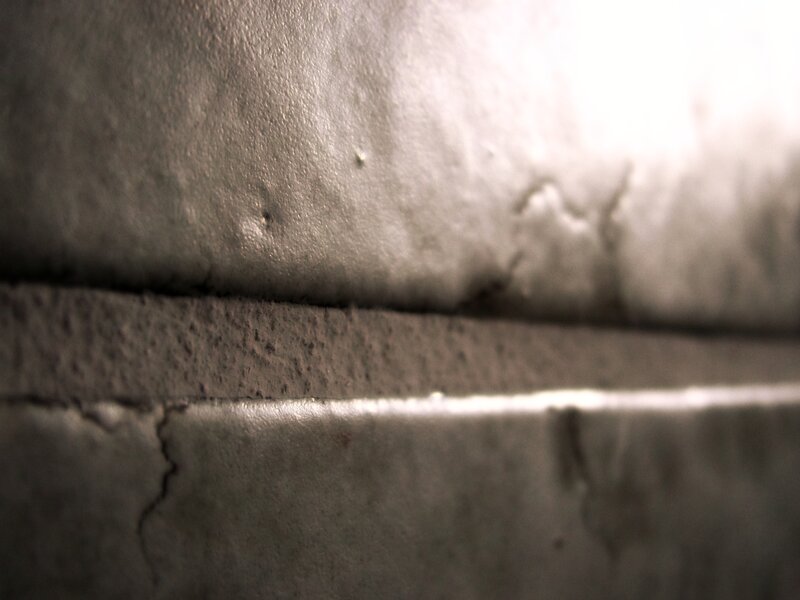 Close-up of Concrete Surface — Gray, Neutral, Photograph, Crack