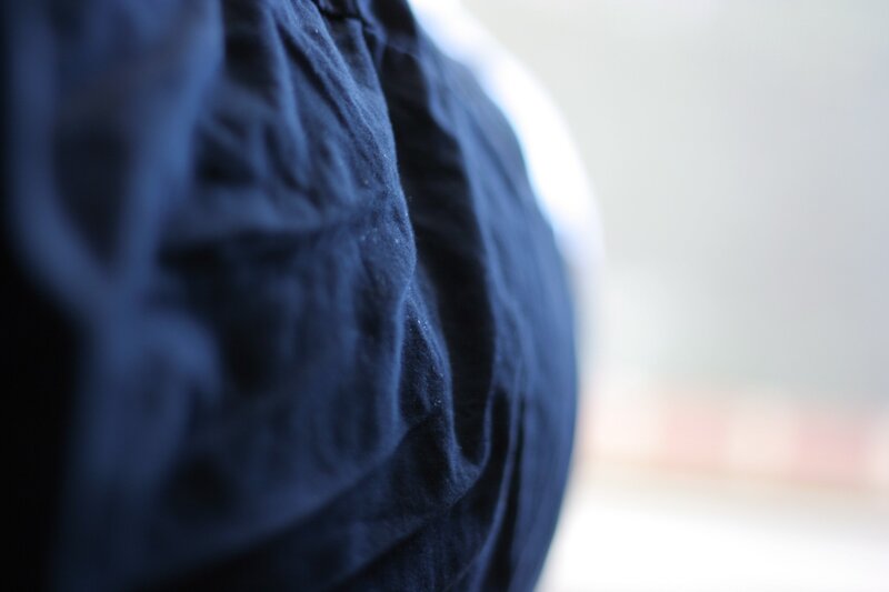Close-up of Dark Fabric