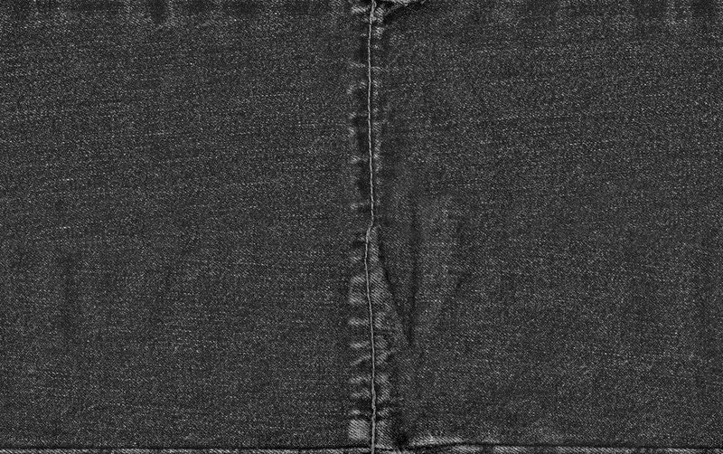 close-up of denim fabric