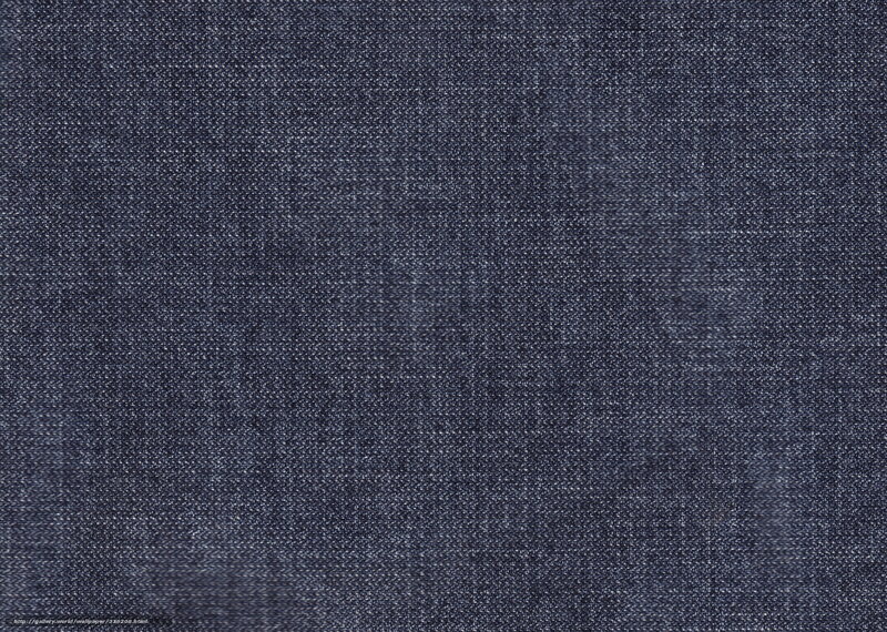 Close-up of Denim Fabric — Blue, Neutral