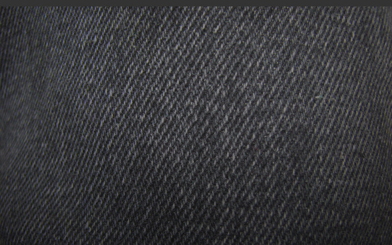 close-up of denim texture