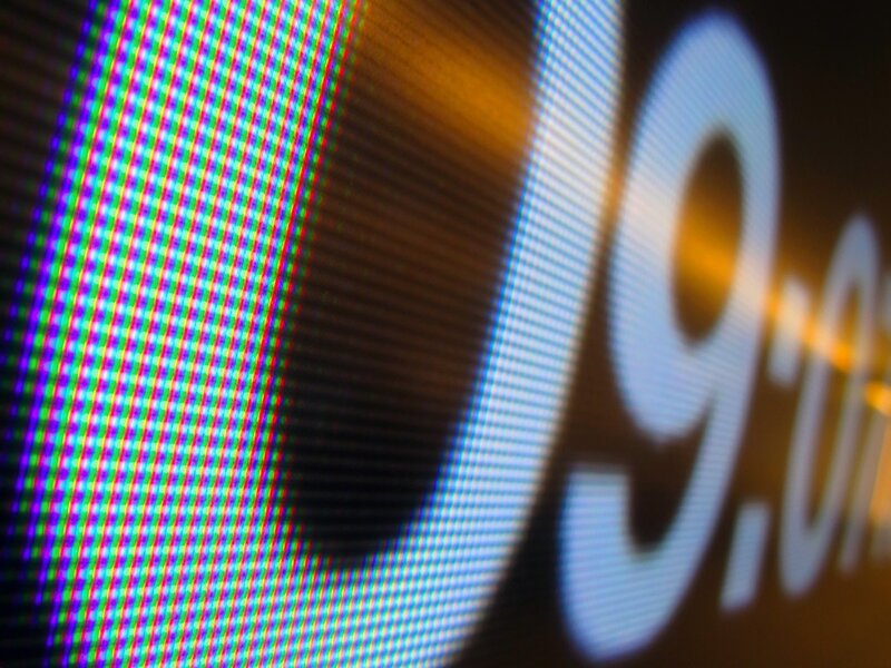 Close-up of Digital Display