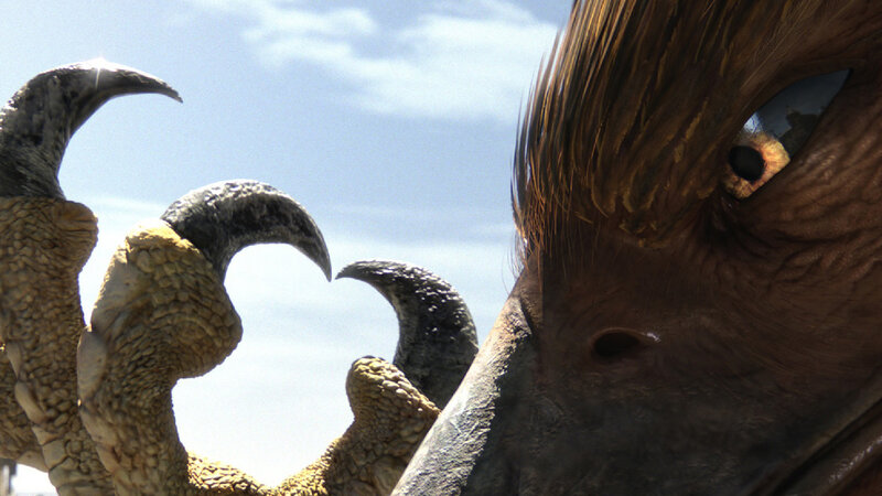 Close-up of Dinosaur Eye