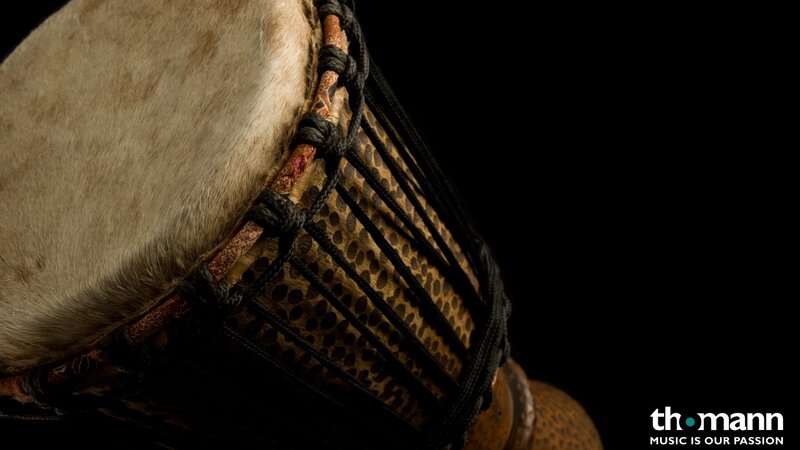 Close-up of Djembe Drum