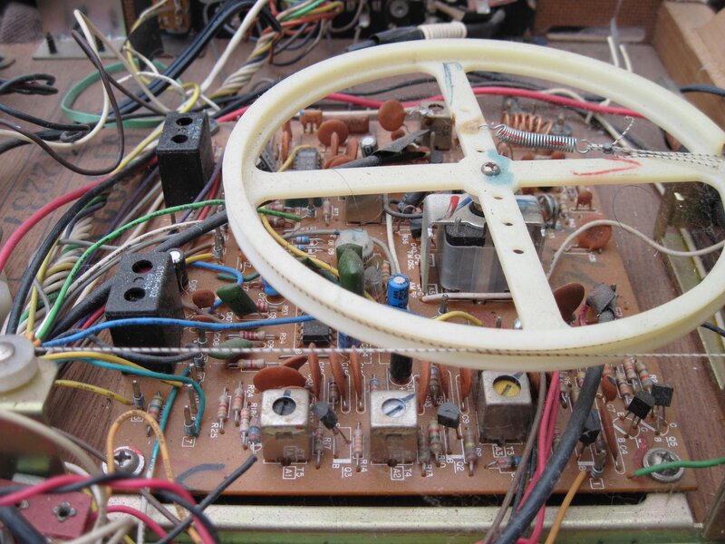 close-up of electronic circuit board