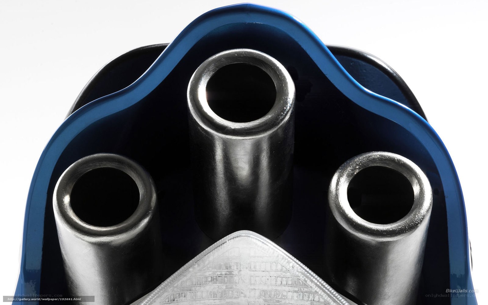 close-up of exhaust pipes