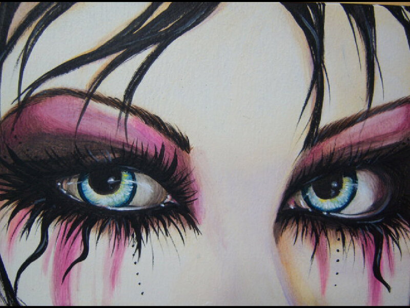 Close-up of Eyes — Blue
