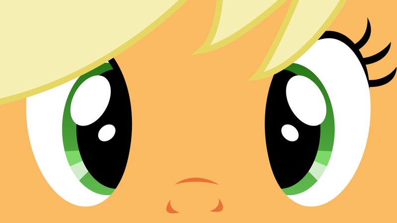 Close-up of Eyes — Orange