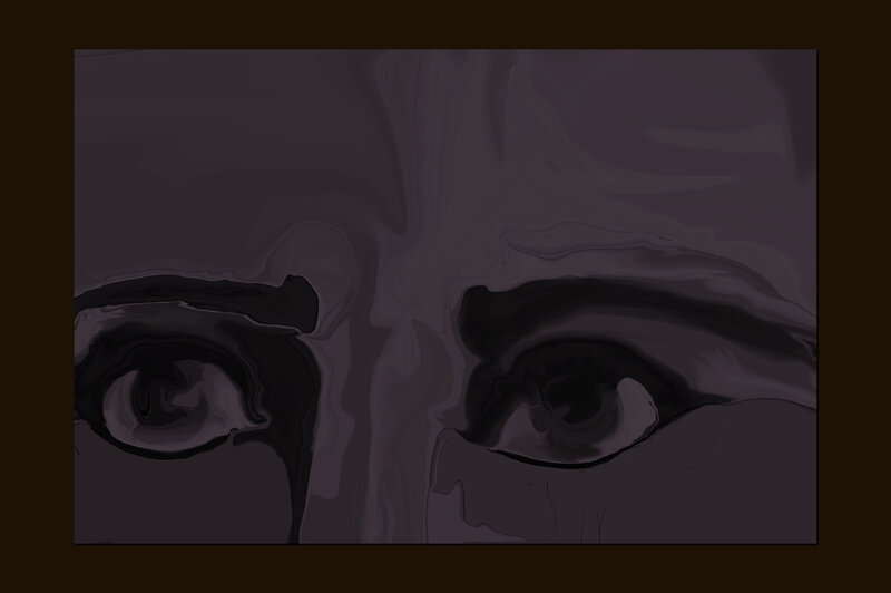 Close-up of Eyes — Purple