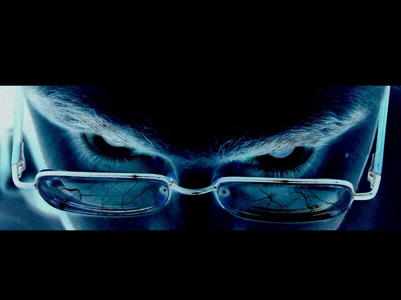 Close-up of Eyes with Glasses