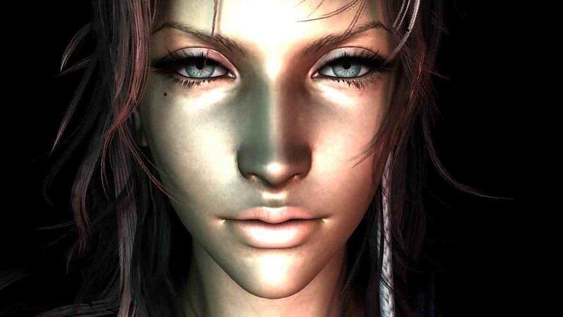 Close-up of Female Character