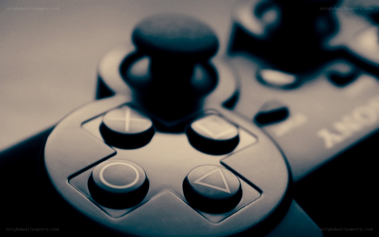 close-up of game controller