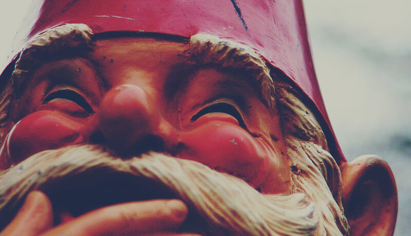 Close-up of Garden Gnome